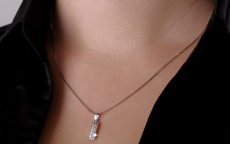 Zlatý řetízek bílé zlato w369-112