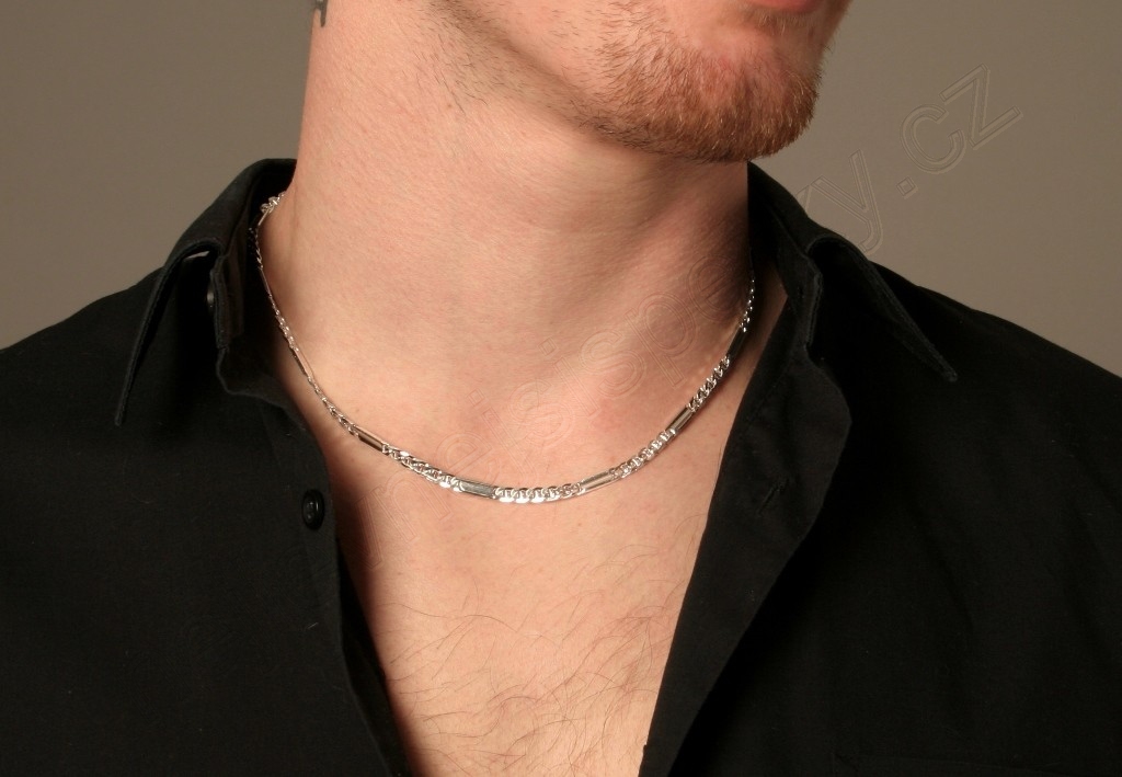 Stříbrný řetízek unisex Briline 50cm - ag514