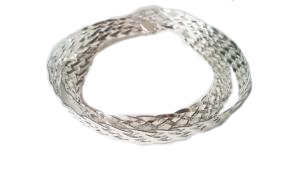 Stříbrný pletený náhrdelník Briline 42cm - ag0036