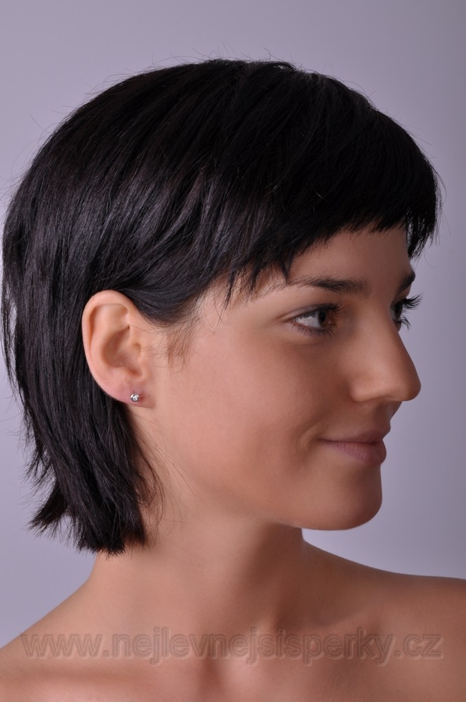 Náušnice s diamantem Briline 63507