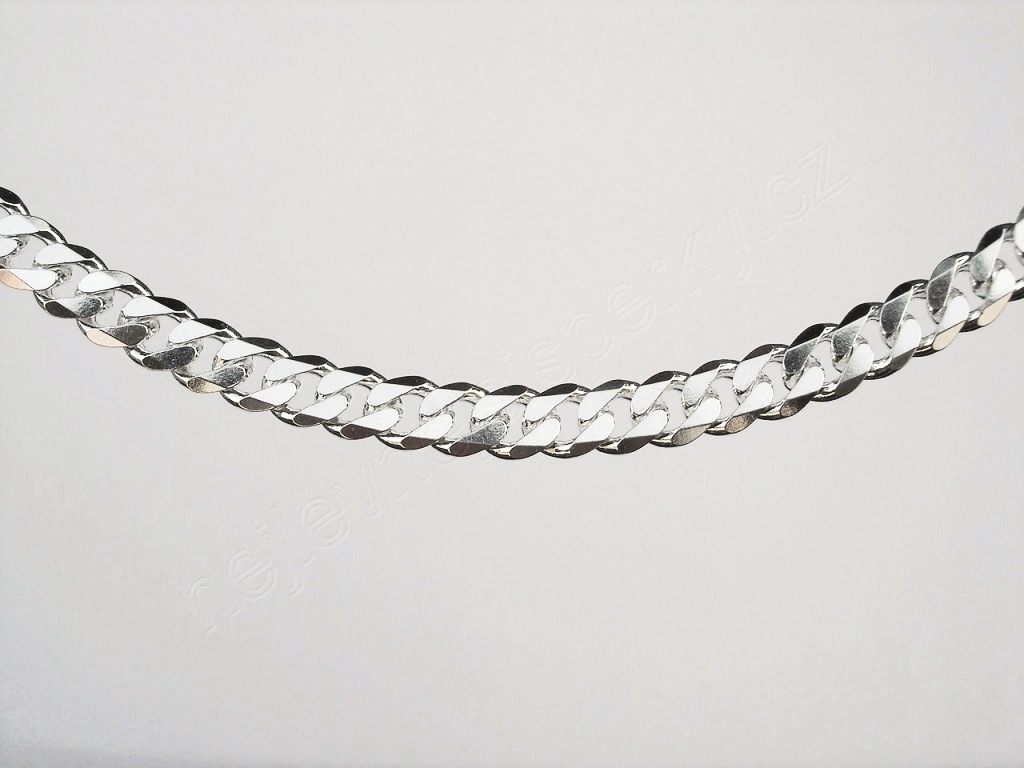 Stříbrný náramek pánský Briline 21cm ag5033n