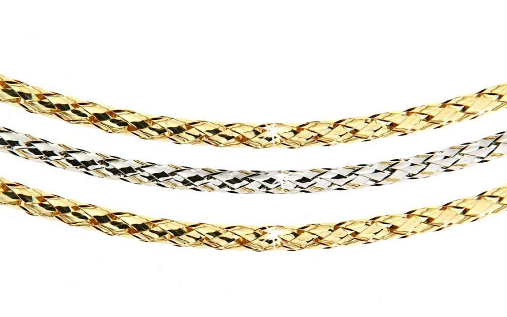 Zlatý náhrdelník Briline 1348132-5-45cm