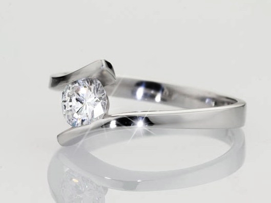 Prsten s diamantem Briline 34-44