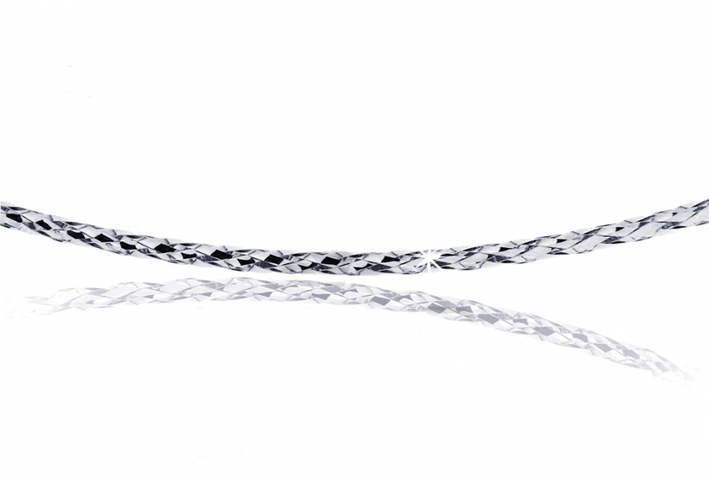 Zlatý náhrdelník bílé zlato Briline 45cm 1398125