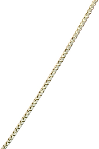 Zlatý dětský řetízek bílé zlato Briline w369-137/38cm