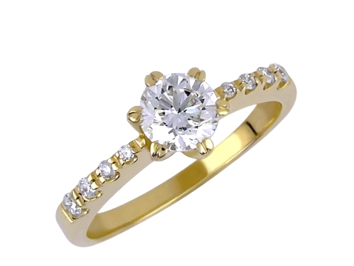 Luxusní diamantový prsten Briline 404148