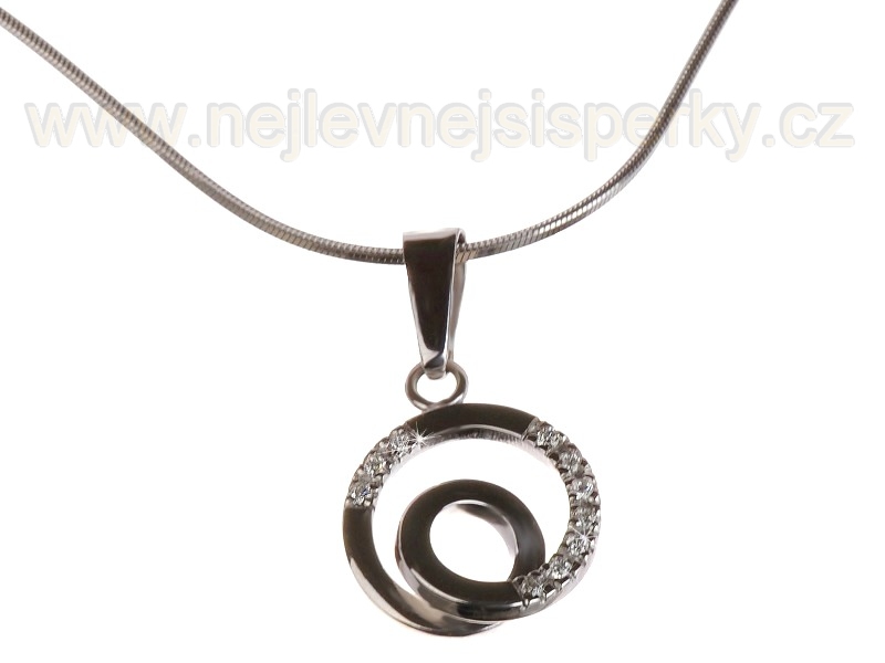 Přívěsek s diamanty Briline 22007