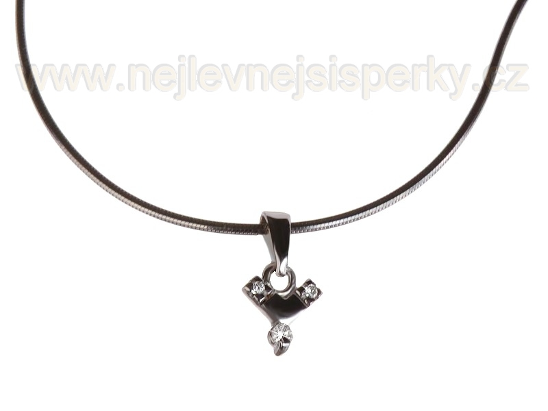 Přívěsek s brilianty Briline 22107