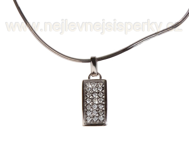 Masivní přívěsek s brilianty Briline 422307