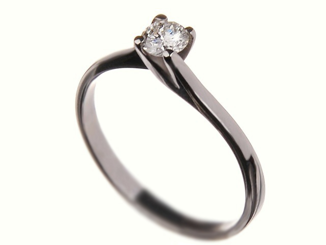 Zásnubní prsten s diamantem Briline 9107