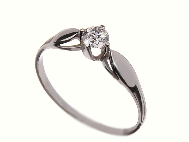 Zásnubní prsten s diamantem Briline 2607