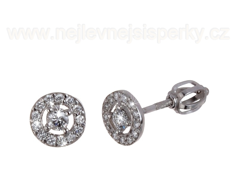 Briliantové náušnice Briline 40307