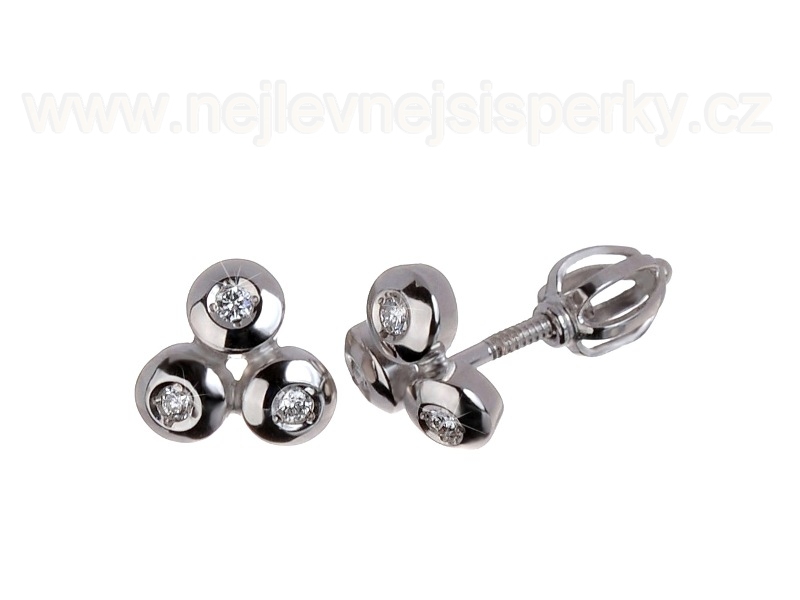 Diamantové náušnice Briline 33507