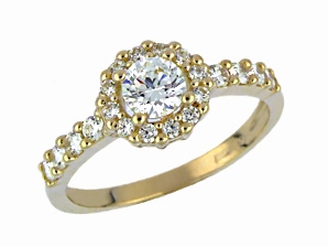 Luxusní briliantový prsten Briline 40438