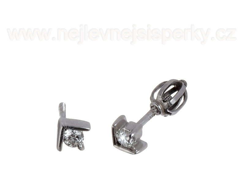 Briliantové náušnice Briline 85607