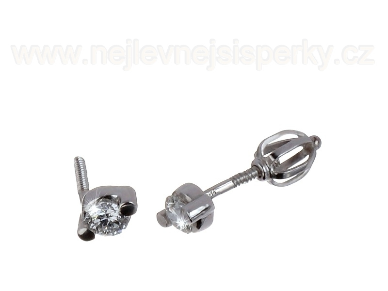 Náušnice s diamanty Briline 85907