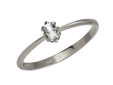 Zásnubní prsten s briliantem Briline 14096107