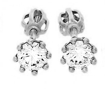 Zlaté dámské náušnice Briline 2360010089507