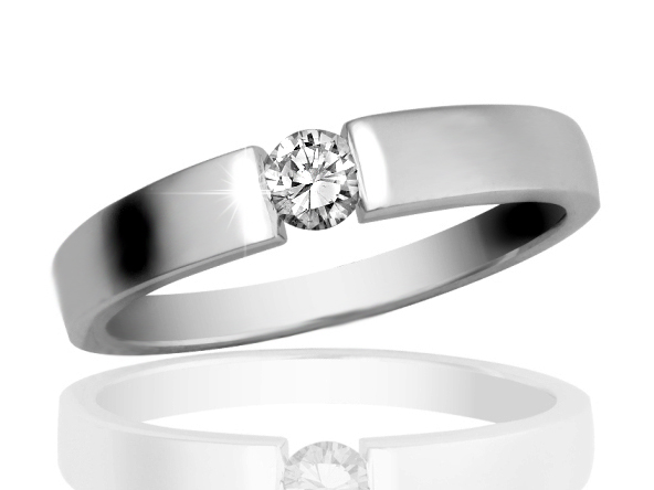 Prsten s diamantem Briline 12-90