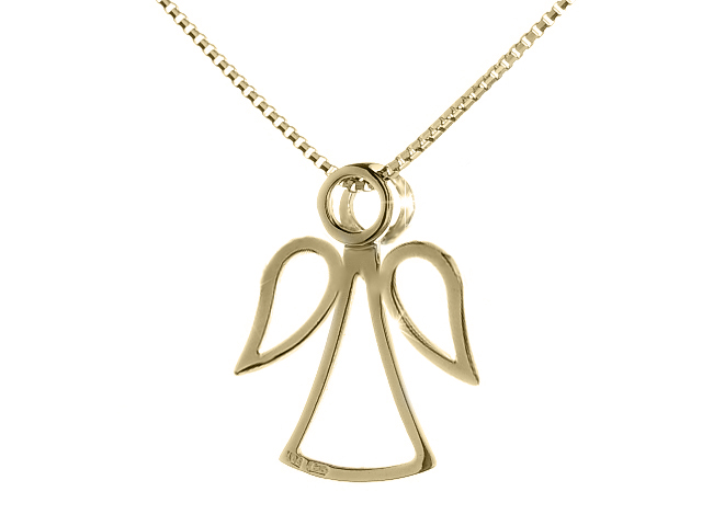 Zlatý přívěsek andělíček Briline M682-0030