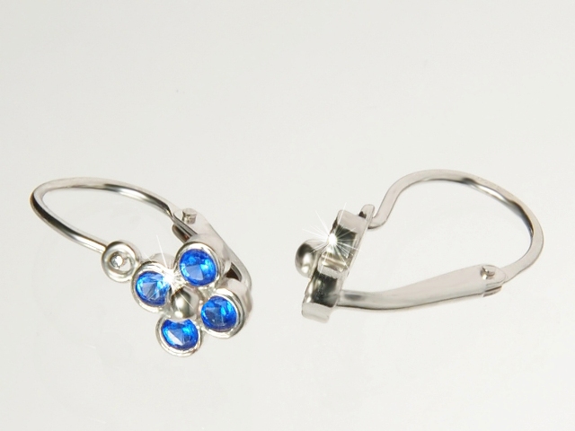 Briline dětské náušnice zlaté t32