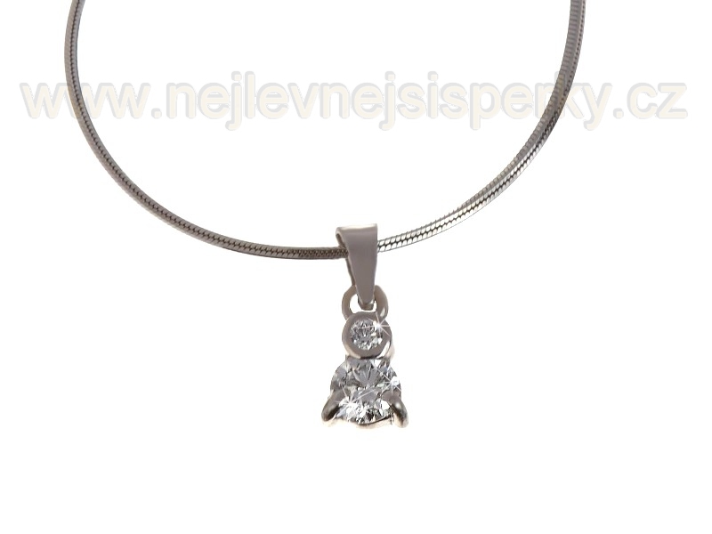 Přívěsek s brilianty Briline 19607