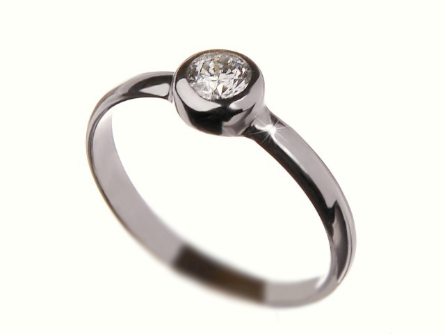 Prsten s diamantem Briline 9307