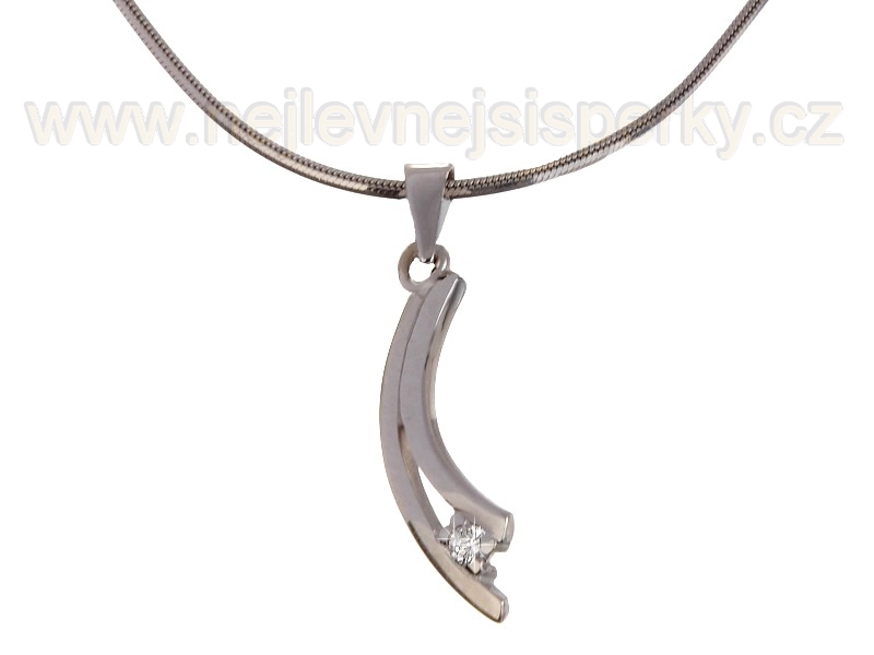 Přívěsek s brilianty Briline 39507