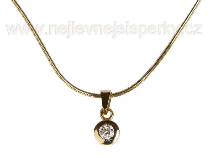 Přívěsek s brilianty Briline 100322
