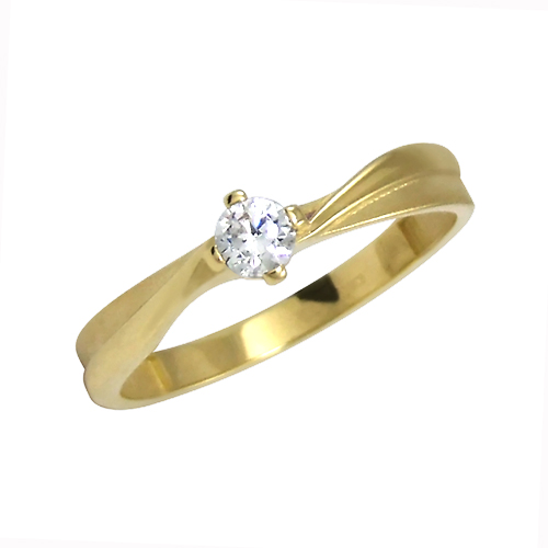 Prsten s diamantem Briline 40948