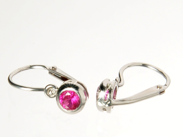 Briline dětské náušnice zlaté t64