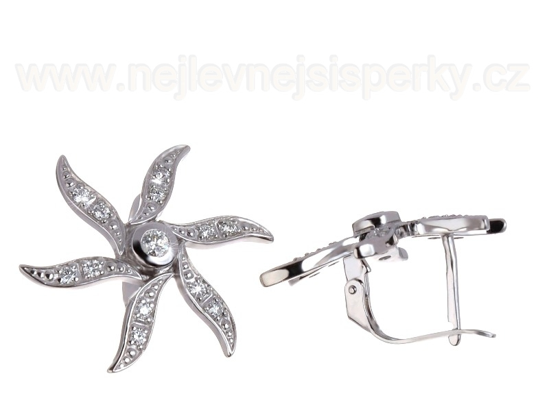 Náušnice s brilianty Briline 36807