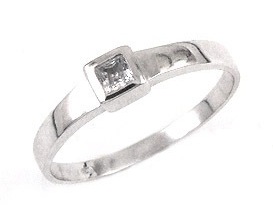 Prsten s diamantem Briline 68707