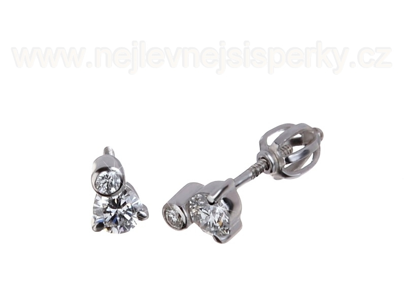 Náušnice s diamanty Briline 33007