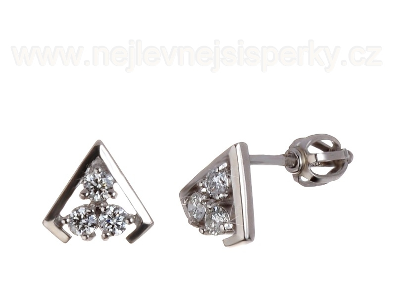 Náušnice s diamanty Briline 33407