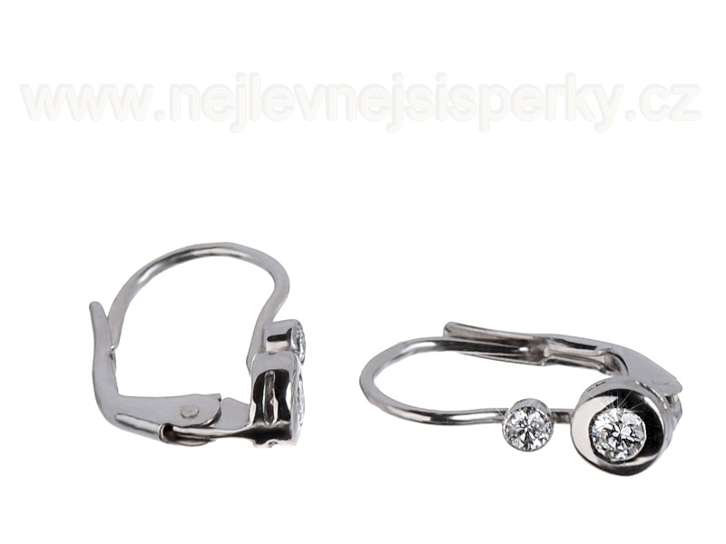 Náušnice s brilianty Briline 6007