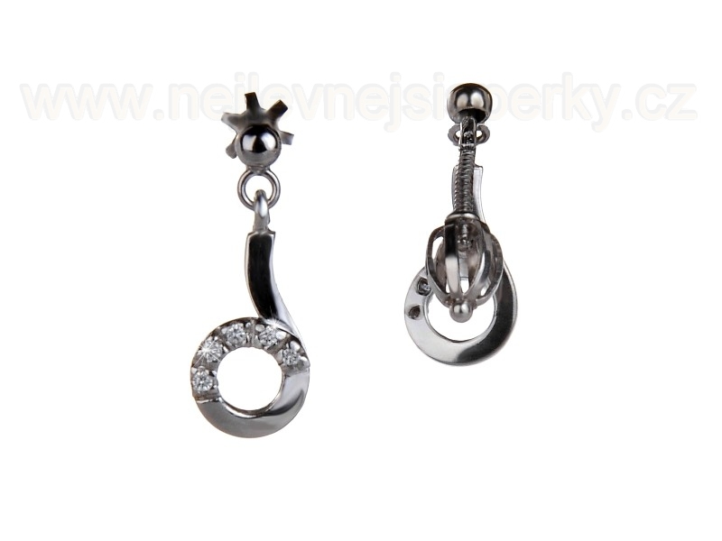 Diamantové náušnice Briline 39007