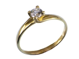 Prsten s diamantem Briline 89