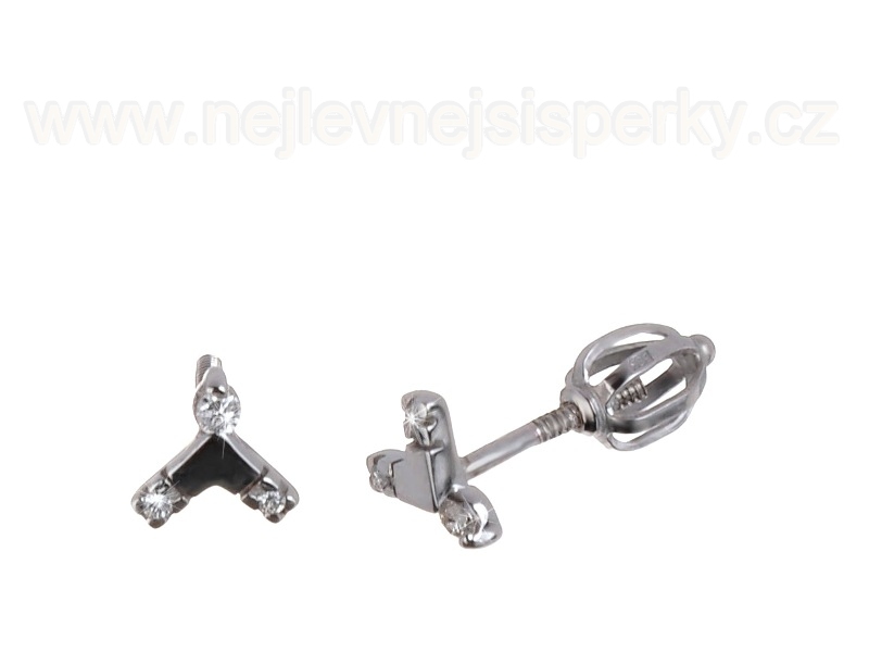 Náušnice s diamanty Briline 37807