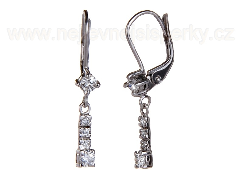 Náušnice s diamanty Briline 37407