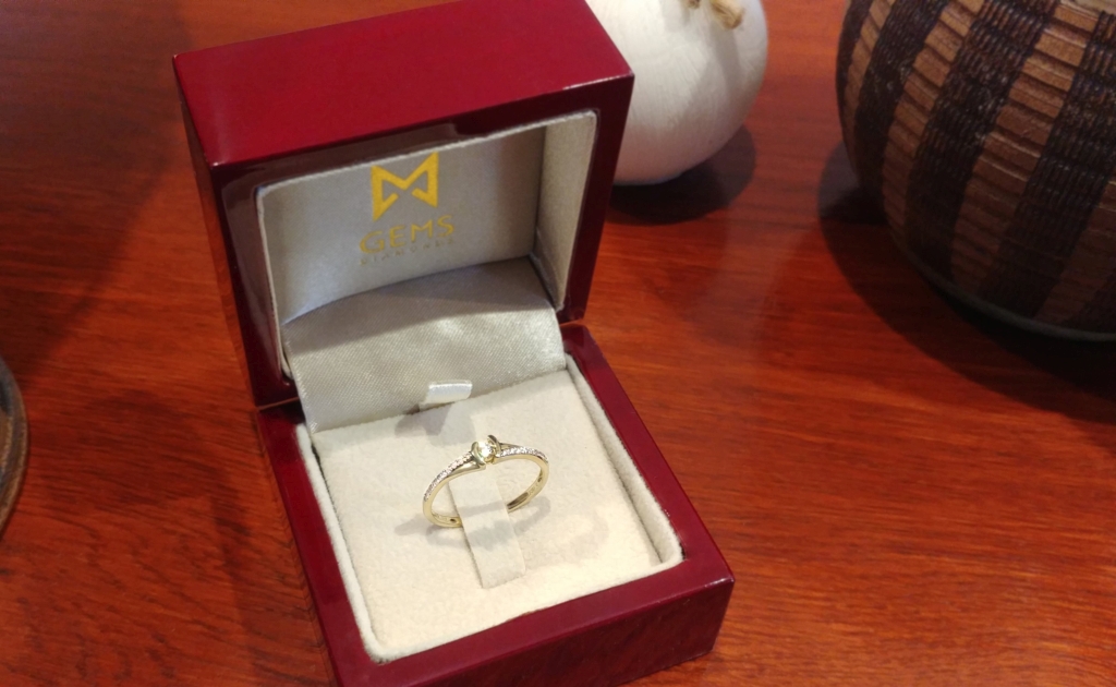 Diamantový prsten GEMS diamonds, žluté zlato 3810840-5-54-99