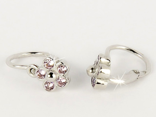 Briline dětské náušnice zlaté sb10