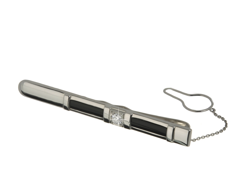 Spona do kravaty s diamantem Briline skw2107