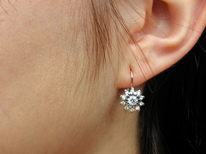 Luxusní náušnice s diamanty Briline 4041587