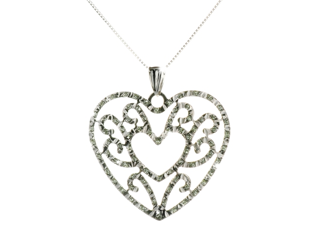 Zlatý přívěsek srdíčko Briline M147-0486