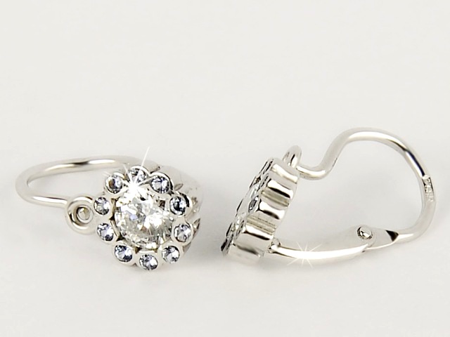 Briline dětské náušnice zlaté 29207