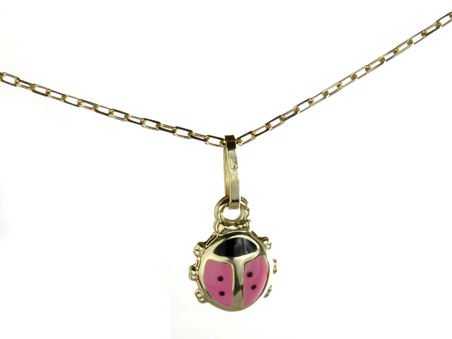 Dětský zlatý přívěsek Briline ndp1