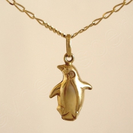 Zlatý přívěsek Briline y34