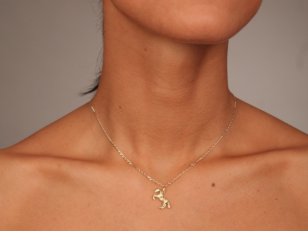 Zlatý přívěsek Briline y4