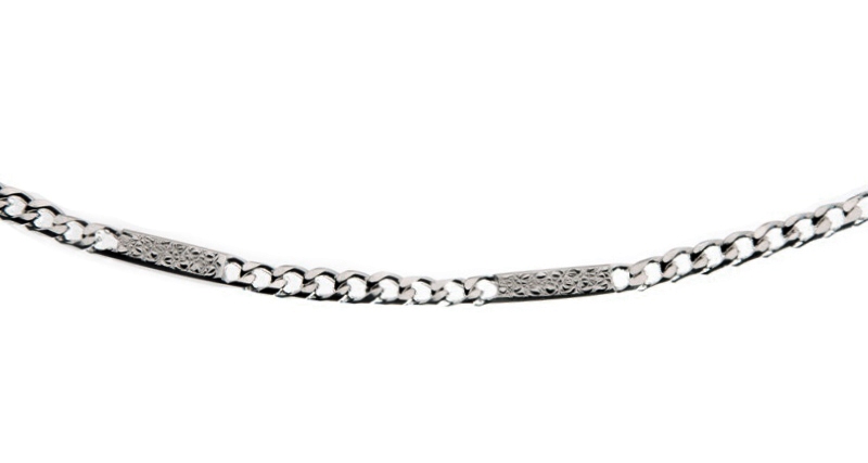 Stříbrný řetízek unisex Briline - ag590/50cm